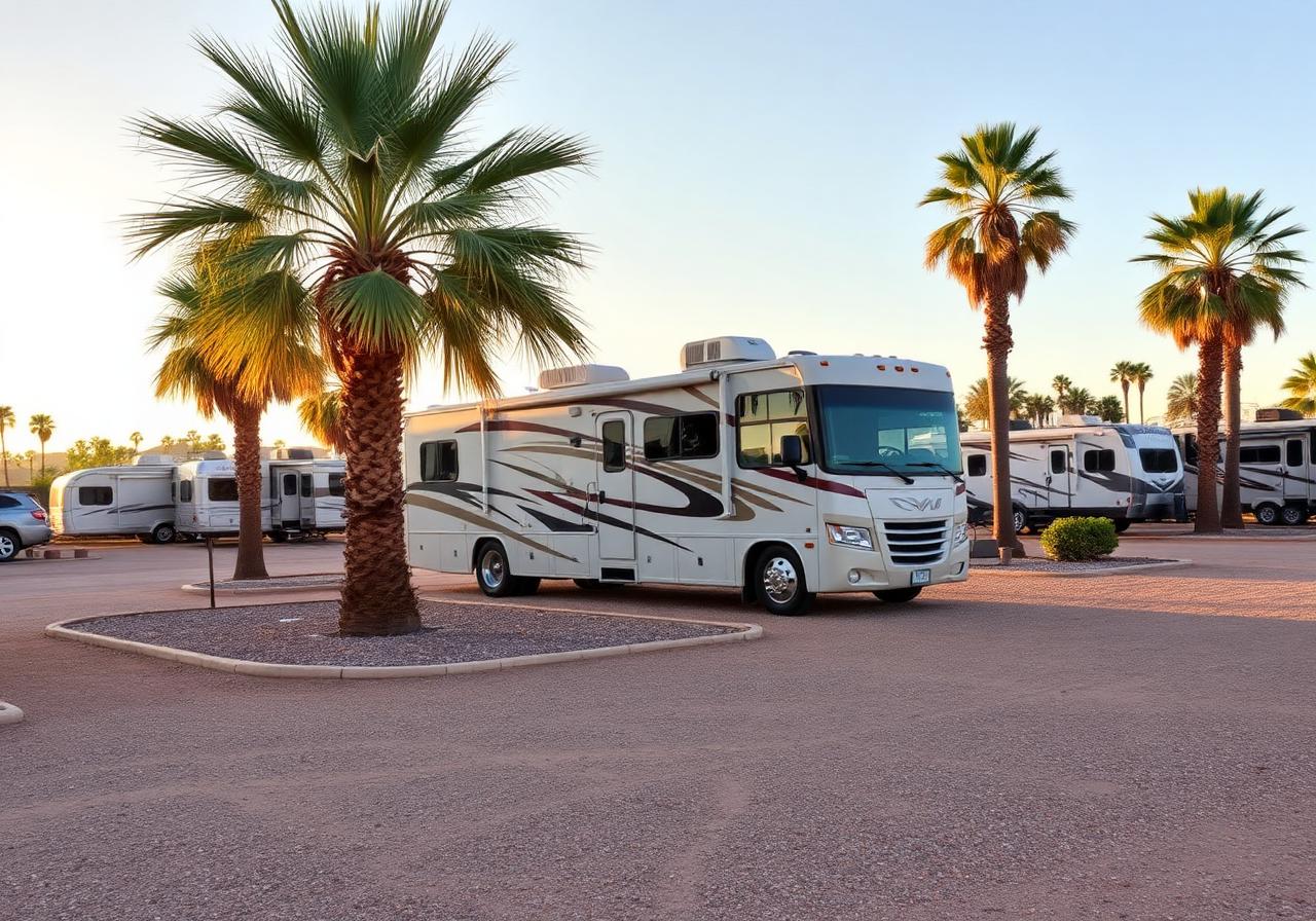 Spacious RV site